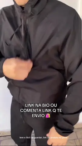 Corta Vento Jaqueta Masculino Lisa com Capuz e Bolso e ziper #jaqueta #cortavento #jaquetamasculina 