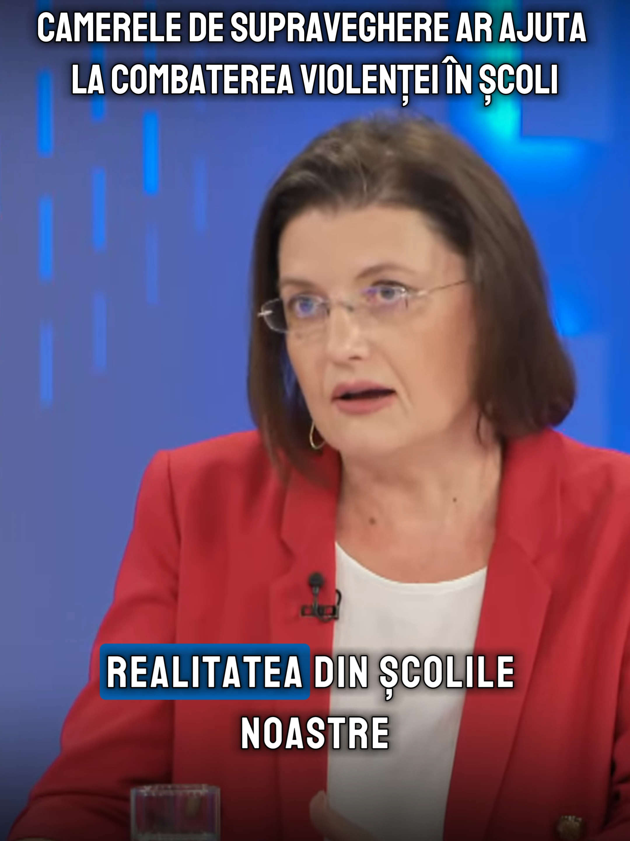 ”Camerele de supraveghere ar ajuta la combaterea violenței în școli” Corina Atanasiu, deputat #scoli #bullyingawareness #educatie #cameredesupraveghere #violentainscoli #combatereaviolentei #profesori #elevi #parinti #lazi