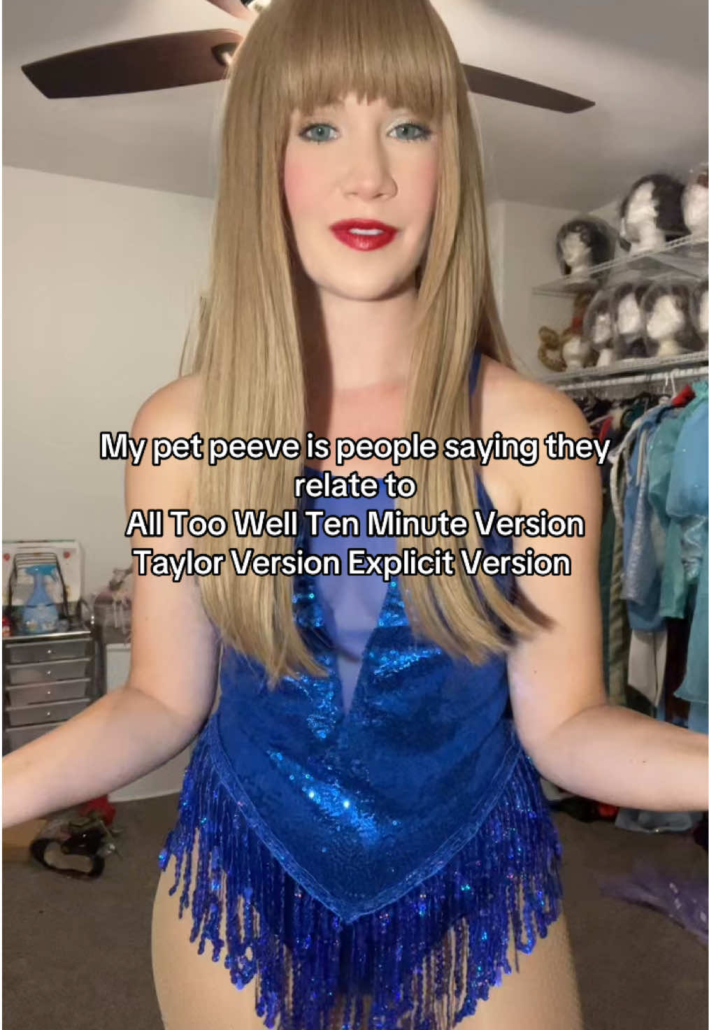 Me when life starts feeling like doooooo do doooo #alltoowell #taylorsversion 