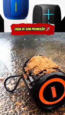 Você não tá pronto pro som que sai dessa belezinha 😳🔥 Caixa de som potente, com graves insanos, Bluetooth de longo alcance e bateria que dura horas! Leve pra qualquer lugar e transforme qualquer momento em uma festa! 🎶 Clica no carrinho laranja e garante a sua antes que acabe! 🛒💥 --- 🔥 Hashtags: #caixadesom #caixadesombluetooth #sompotente #musica #tiktokshopbrasil 
