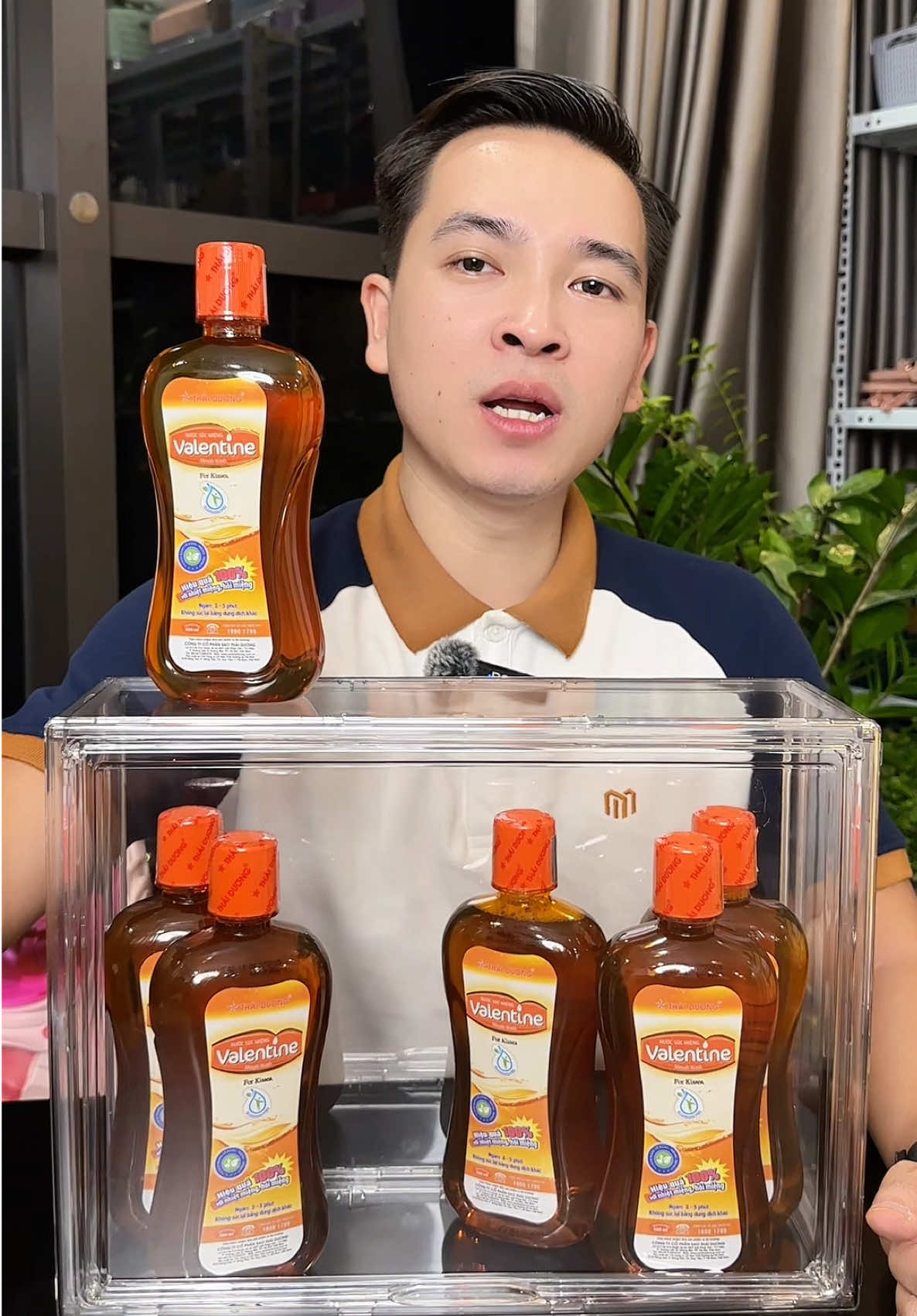Nước súc miệng Valentine Sao Thái Dương, Thơm Miệng