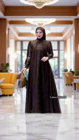 Gamis Simple Elegan VIOLA Dress Bahan Silk mix Brukat dan Tille Teksture bahan flowy lembut tidak menerawang cocok untuk Wanita Muslim Dewasa Remaja Gaun Panjang Nyaman Pesta Kondangan/Lebaran dengan Berbagai Ukuran #gamis #gamismuslim #gamisseragam #gamispesta #gamiskekinian 
