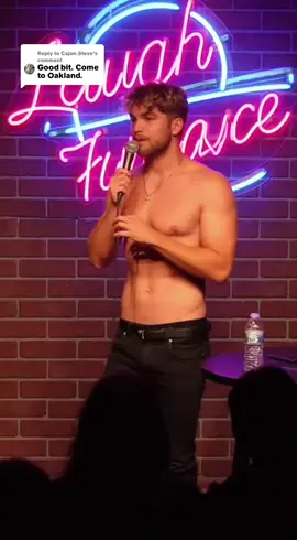 Replying to @Cajun.Steve #comedyvideo #shirtlesscomedy #standup #chicago #fyp 