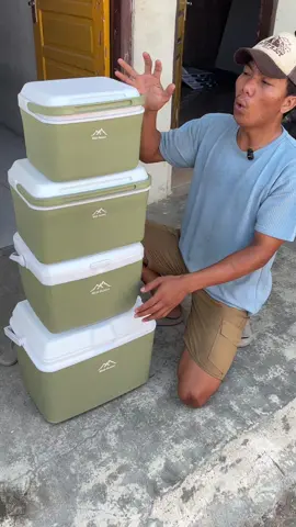 Box Es Batu cooler box cocok untuk jualan tahan dingin hingga 24 jam #esbatu #marinacoolerbox #boxcooler #coolerboxmurah  #boxpendingin 