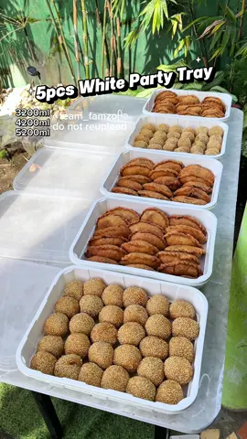 White Party Tray Drakes Packaging Supplies 5pcs per set with Cover ✅3200ml, 4200ml and 5200ml ✅Reusable and Versatile to Use ✅Stylish and Functional Party Tray ✅Aesthetic and Simple ✅Eco-friendly Non-toxic PP Plastic ✅Thick and Hygenic with Cover #whitepartytray #drakespackagingsupplies #partytray #foodtray #foodstorage @Drake’s Packaging Supplies     