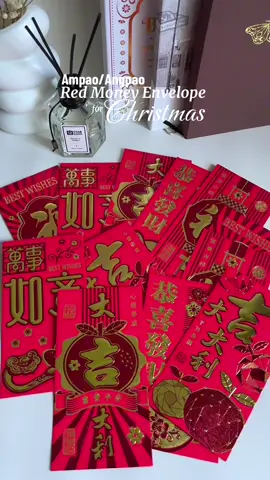 6pcs ampao red money envelope for Christmas for only 15 pesos! 🧧❤️ #ampao #angpao #redenvelope #moneyenvelope #christmasgift 