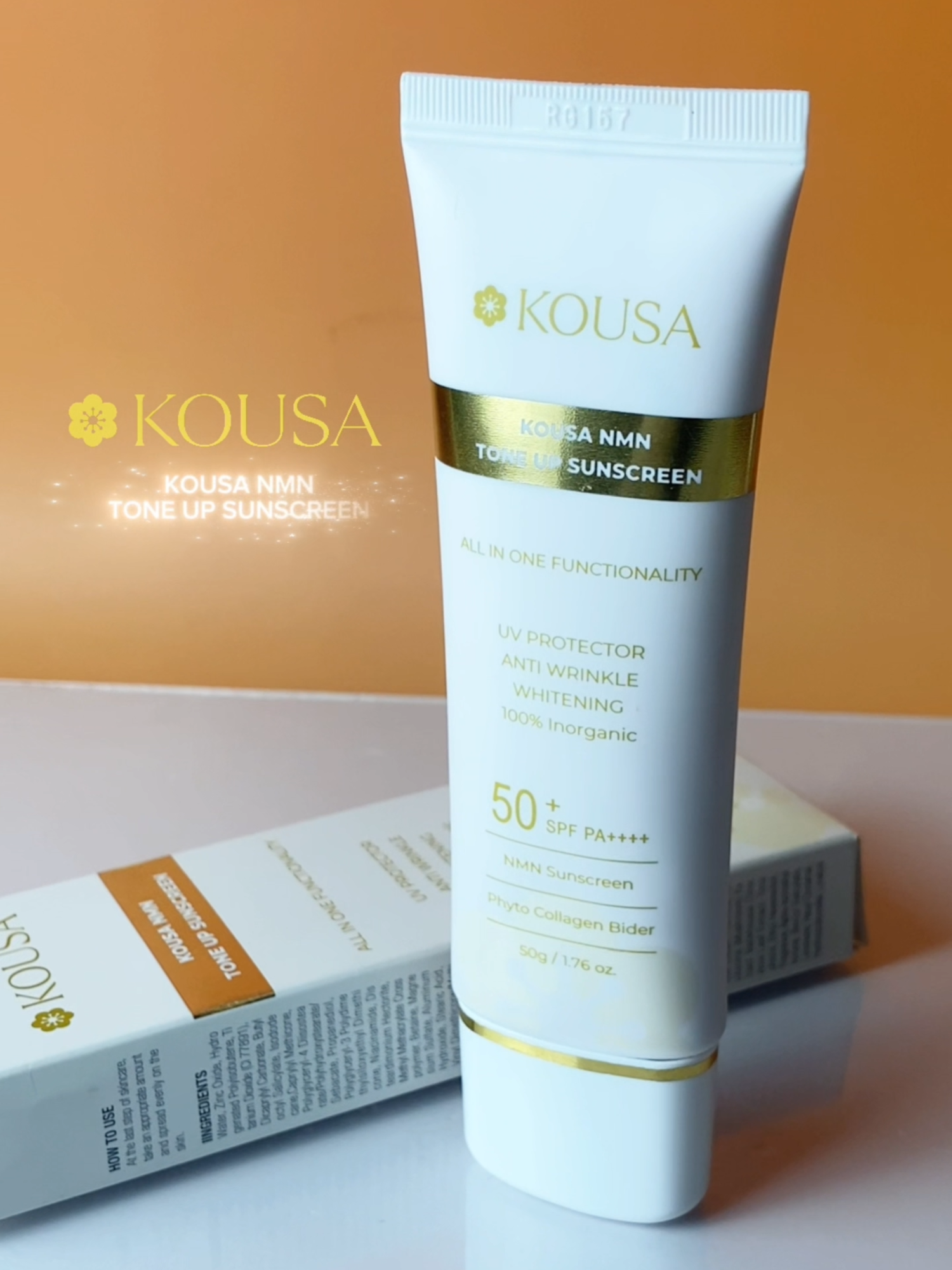 Kem chống nắng vật lý vừa bảo vệ da chăm da an toàn đến từ nhà KOUSA #kousavn #kcn #kemchongnanghanquoc #nmn