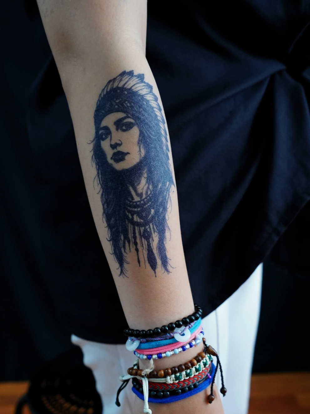 Dayak Tatto udah pasti keren pake ditangan!!! #dayaktattoo #dayak #tattotemporary #fittotatto 
