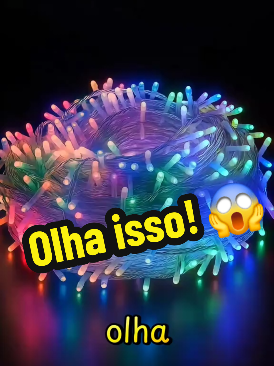 💥 kit 5 Pisca-pisca de led para decoração natalina - 100 leds coloridos  Descrição DESCRIÇÃO: ⁃ Uso interno ⁃ Pisca com 100 leds ⁃ Vem com controle de 8 funções de pisca ⁃ Cor: Branco frio, Branco quente, Verde, Rosa, Vermelho, Roxo, Azul e Colorido ⁃ Fio da cor transparente para: Branco frio, Branco quente, Azul e Colorido ⁃ Não emenda ⁃ Metragem: 10 metros #natal #piscapisca #natalina #família #luz 