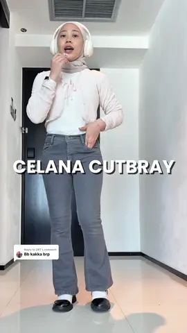 Replying to @DRT celana cutbray jeans buat tb 150an cm #cutbrayjeans #cutbrayjeanswanita #cutbraypants #cutbrayhighwaist #cutbraywanita 