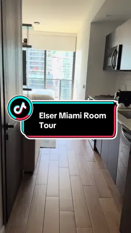 Elser Hotel Studio King room tour. Feels like a little apartment in the heart of Downtown Miami. Absolutely will be staying here again! Amazing amenities, views and was beautifully modern. Click the link to book!  #miamihotels #downtownmiami #tiktokGOstay #elsermiami #traveltok 