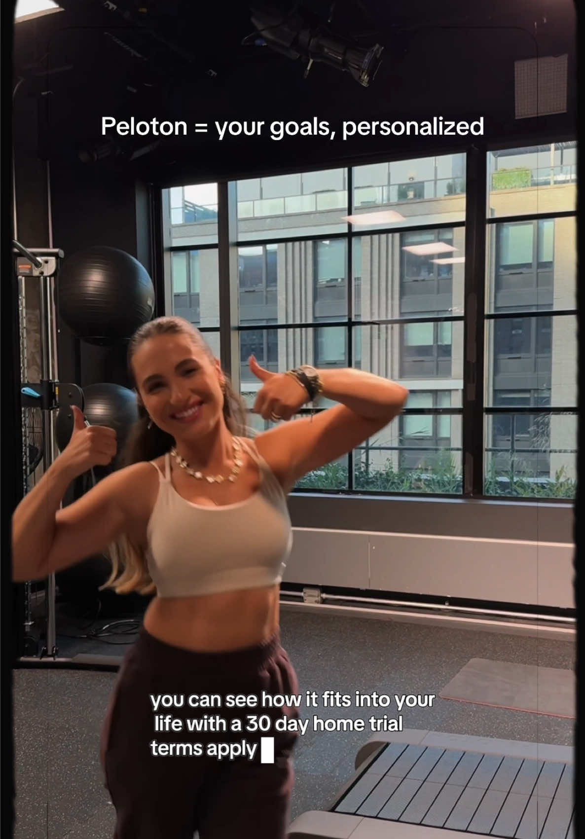 #ad The new @Peloton Cross Training Tread+ builds weekly plans, tracks reps & pushes me at the right time—progress made easy.