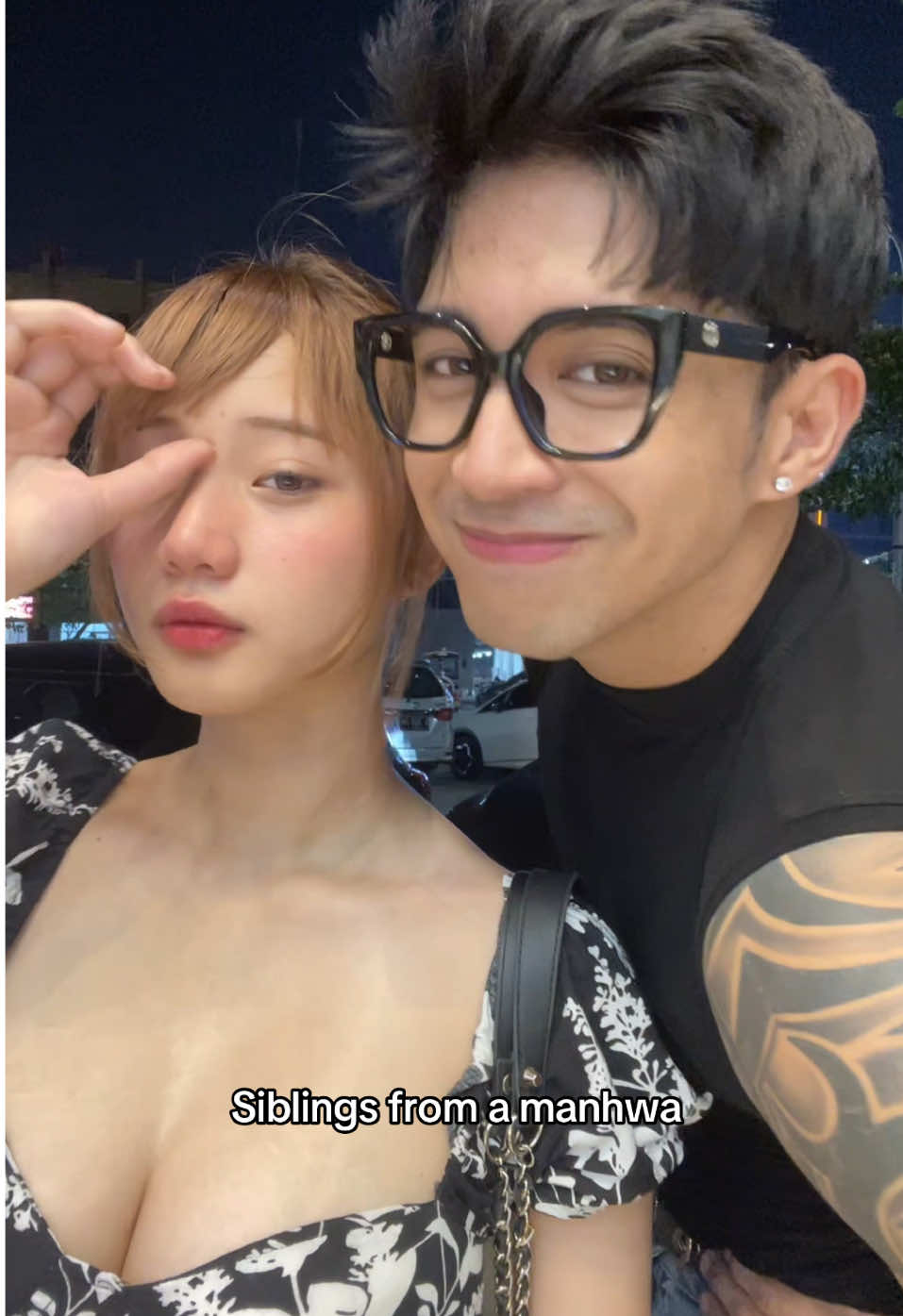 Ur fav abang adek duo from manhwa🤓 #foryou #fitcheck 