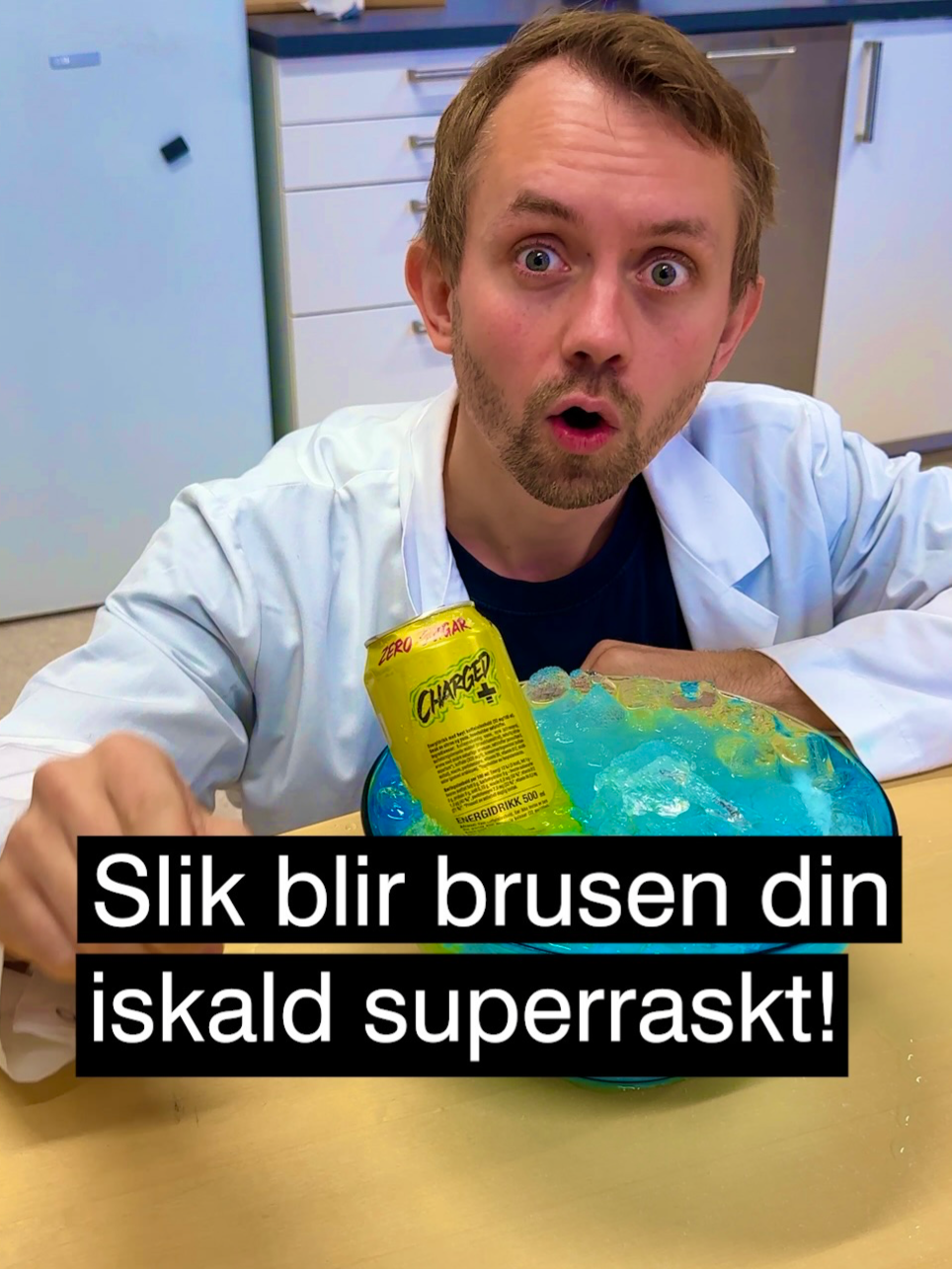 Ingen har kaldere brus enn @fysikkvidar 🥶  #uio#unioslo#oslo#LifeHack#is#vitenstyrke