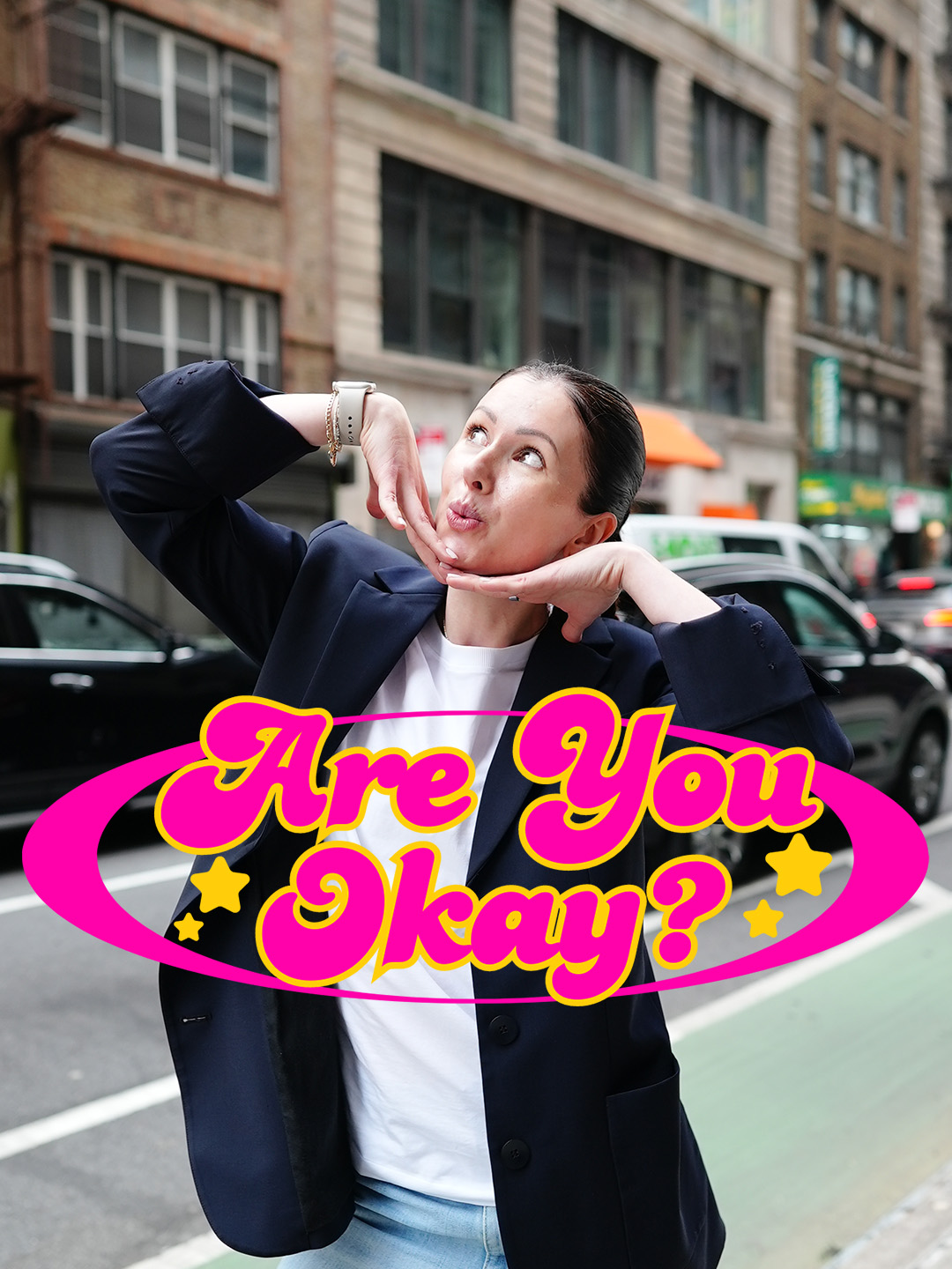 TELL ME HOW YOU FEEL #brandpartner listen to the full-cast production of 'pride and prejudice,' an @audible original available now (with @briannamoralesx + @christina.mychas) #areyouokay #prideandprejudice #nyc