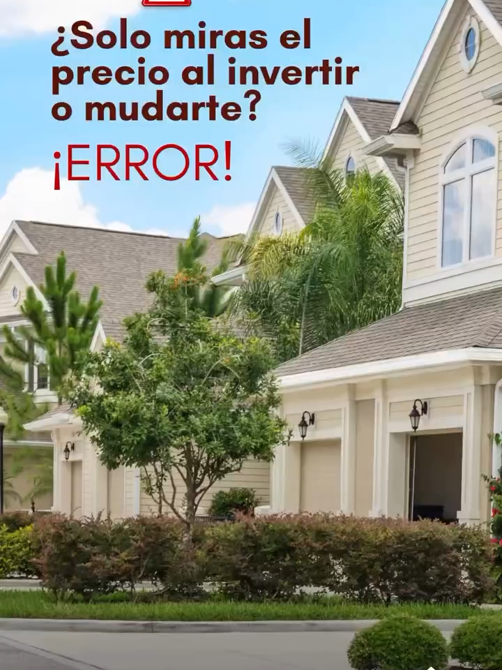 📍 ¿Solo miras el precio al invertir o mudarte? Error. Lo que hoy parece barato, mañana puede estar rodeado de tráfico, ruido o sin servicios cerca. Y al revés: esa zona que todos ignoran puede disparar su valor con un nuevo transporte o desarrollo urbano. 👉 La ubicación no es solo dónde está hoy, sino hacia dónde va mañana. ¿Quieres aprender a detectar zonas con potencial antes que los demás? 💡 Sígueme y te cuento cómo hacerlo. 🏡Nelly Narváez 📞 +1 (407) 383-7301 #InversionesInteligentes #BienesRaíces #InversiónInmobiliaria #FinanzasPersonales #NellyNarvarezLife #NellyNarvarezinversiones #NellyNarvaezRealtor