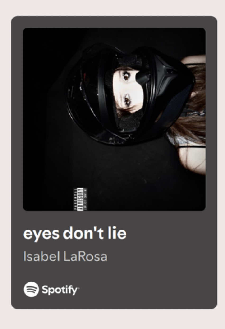 eyes don't lie by Isabel LaRosa. #foryou #songs #lyrics #music #spotify 