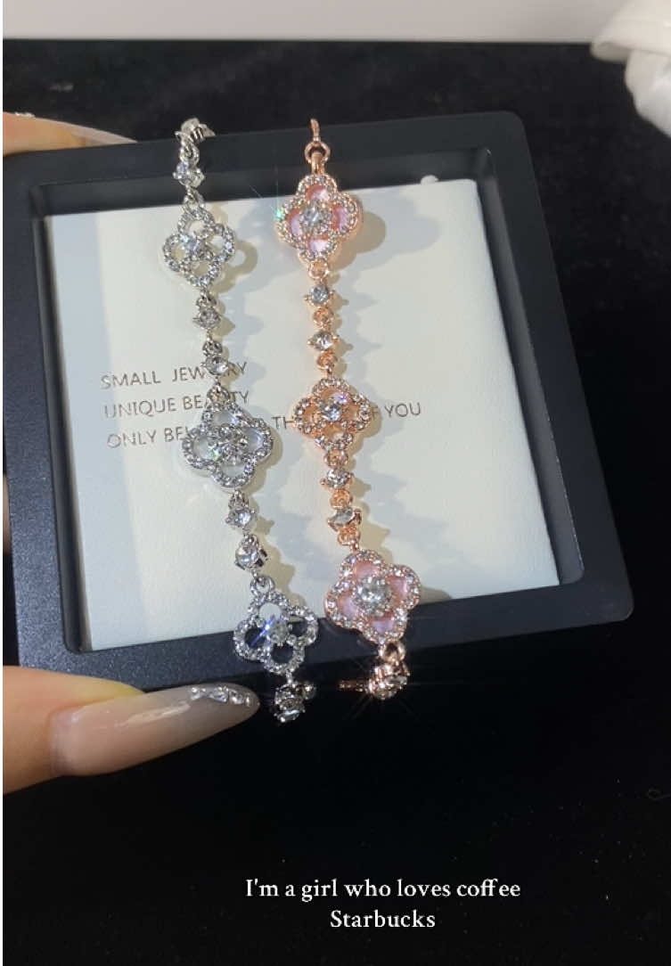 I am a girl who likes bracelets.#bracelet#pink colour#jewels 