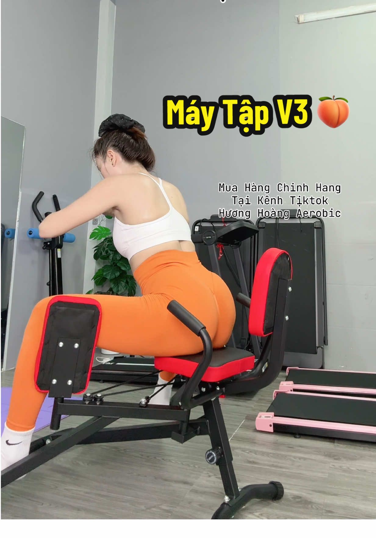 Ở nhà cũng vui 😆😆 #huonghoangaerobic #maytapmong 