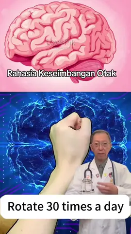 Rahasia Keseimbangan Otak! Gerakan Tangan Sederhana Anti-Stroke! Gerakan mengepal tangan ini bukan cuma buat otot lho!  Ini adalah bagian dari senam anti-stroke yang melatih keseimbangan otak kiri dan kanan kamu. Penting banget untuk jaga kesehatan pembuluh darah dan fungsi otak. Lakuin rutin tiap hari!  Cek video sampai habis untuk cara yang benar! 