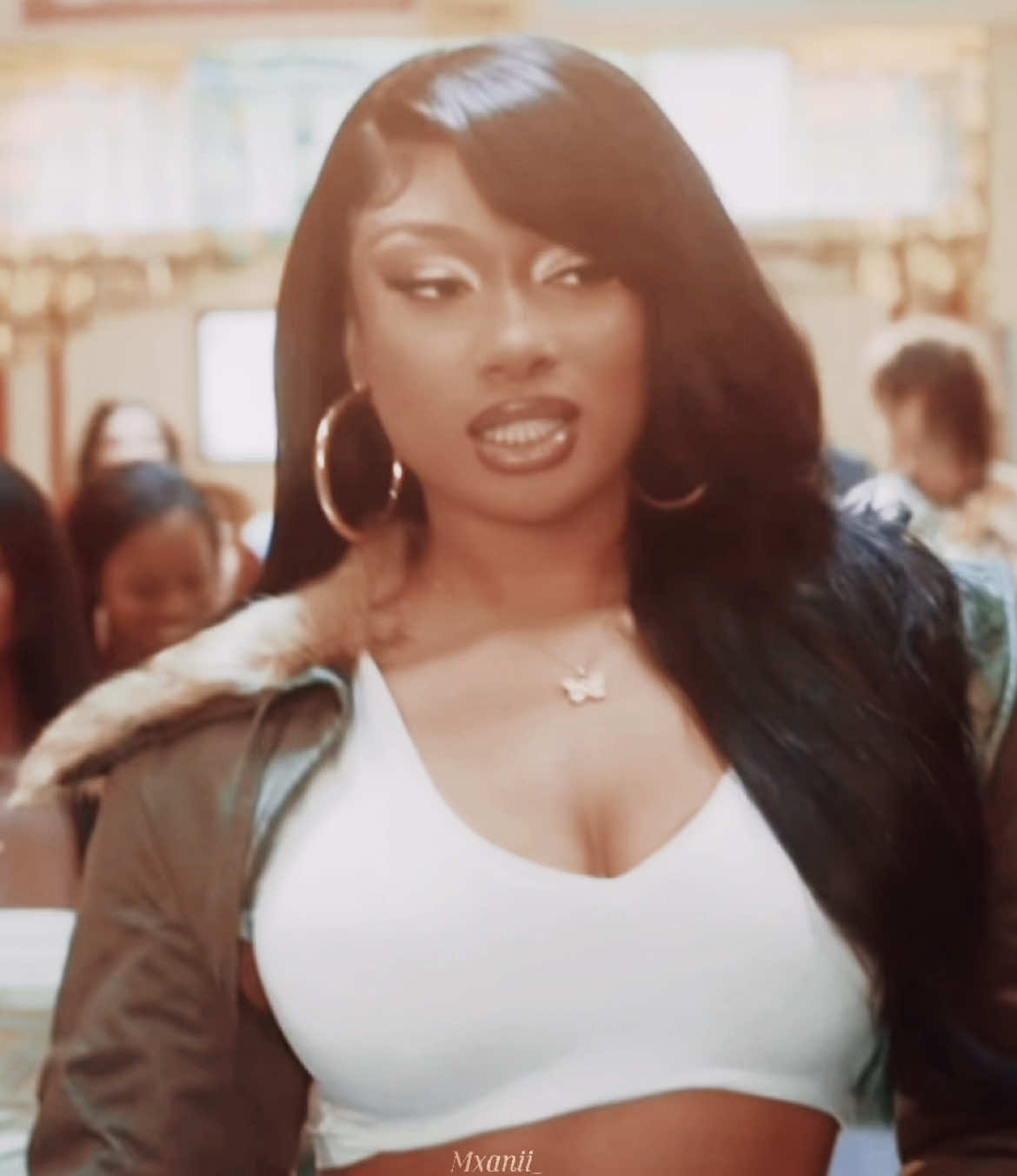 Megan thee stallion| *from last night* I lovee her so muchh! she looks so good. #foryoy #goviral #fypシ゚viral #meganthesestallion #edit