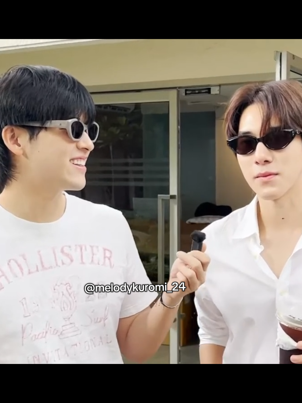 kecintaan amat itu diliat2 Khun sky🤭😚 #skywongravee #nanihirunkit #skynani 