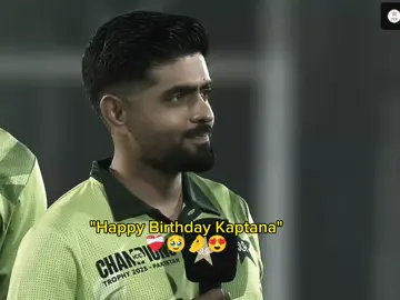 Happy birthday Kaptana.......😍🤌🥹❤️‍🩹#babarazam #vairalvideo #foryoupage 
