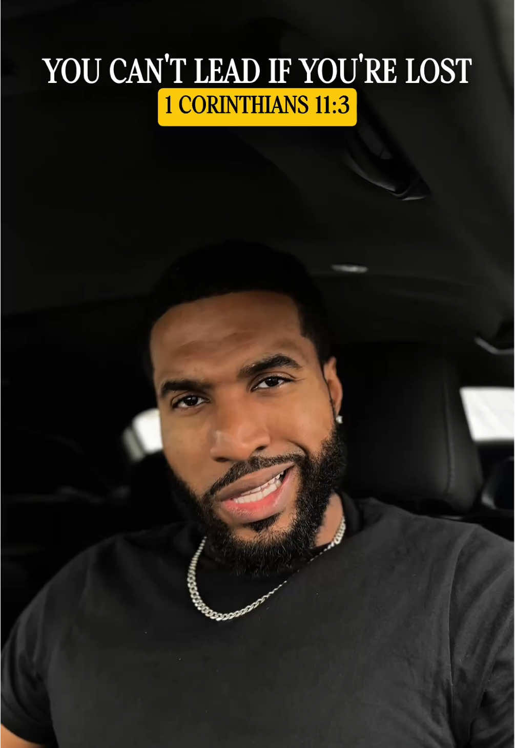 1 Corinthians 11:3 | You can't lead if you're lost.  #christianmen #purposedrivenlife #christiantiktok #christianitytiktok✝ #personaldevelopmentcoach 