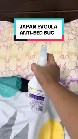 Japan Evgula Anti Bed Bug Spray! No more kagat, no more puyat! 😴 Kills bed bugs instantly, safe for kids and pets, and keeps your home fresh and clean! #JapanEvgula #AntiBedBug #HomeCarePH #CleanHomeVibes #NoMoreKagat