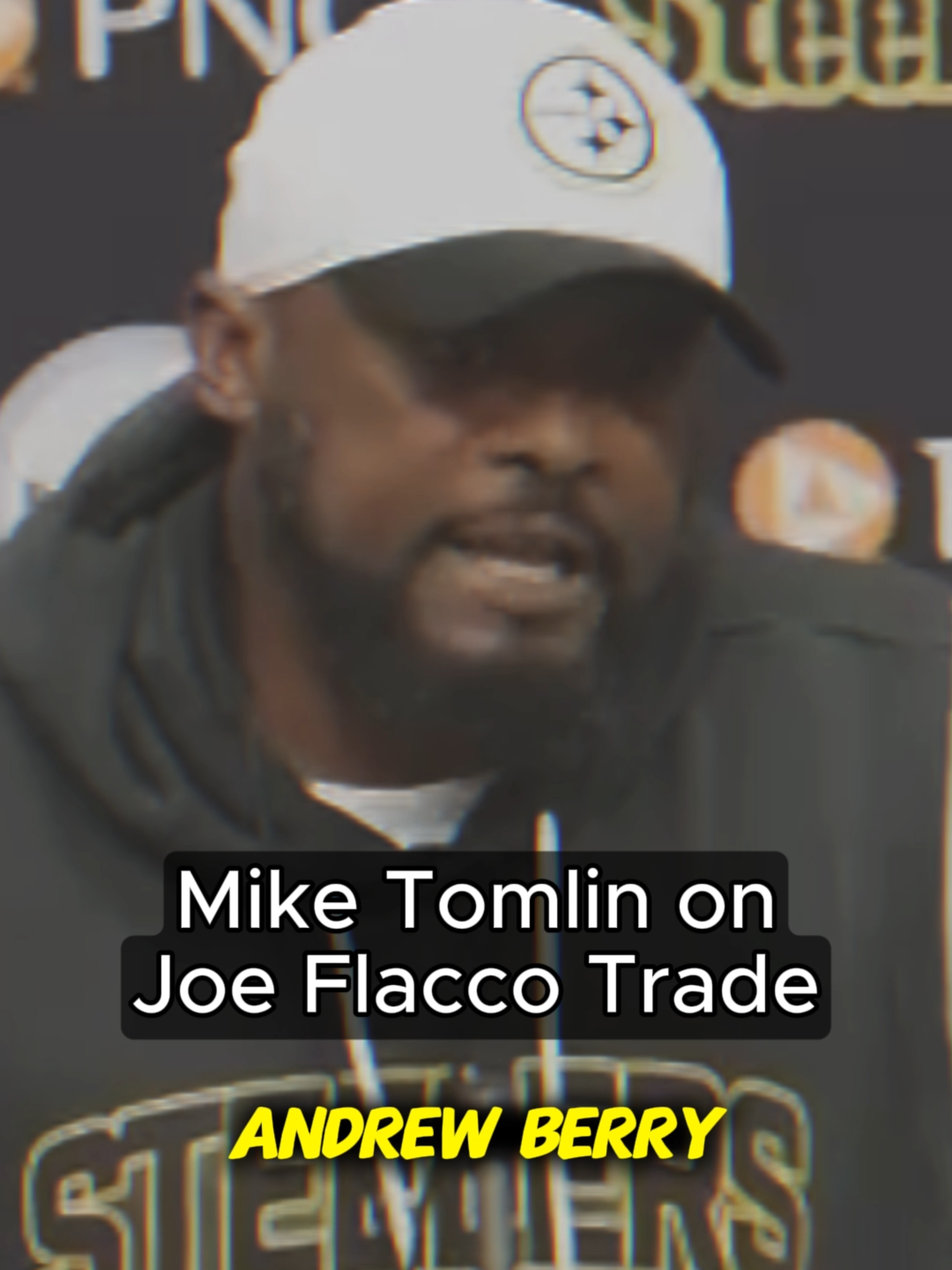 Mike Tomlin Can’t Believe Browns Traded Joe Flacco... #fyp #MikeTomlin #JoeFlacco #Browns #Bengals #NFLTrade #NFLDrama #Steelers