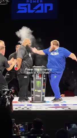Power Slap is coming back to Abu Dhabi on October 24 at the Space 42 arena as part of Abu Dhabi Showdown Week