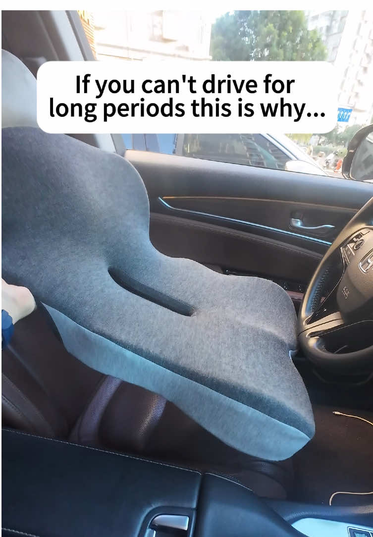 How to get rid of back pain 😩👀👇#memoryfoam #backpainrelief #caraccessories #christmasgiftideas #seatcushion 