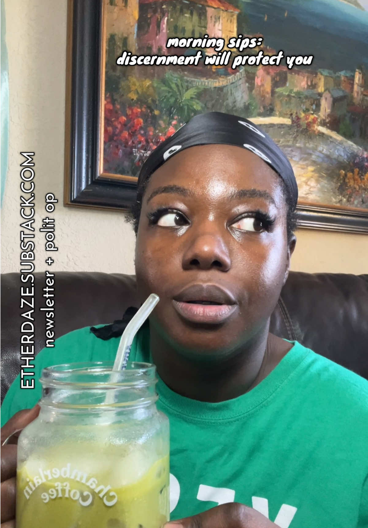 morning sips featuring a very transparent update about everything. this morning sips is about discernment. let's talk💗 #morningsipswithzoey #discernment #advice #friendships #badfriends 