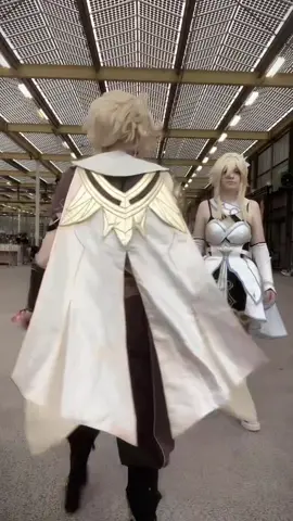 @🚦✩𝑠𝑢𝑦𝑢𝑧𝑖𝑖𐬺ఌ🌍🍝 @dagmar_slay✨ #lyney #aether #lumine #cosplayers #genshin 