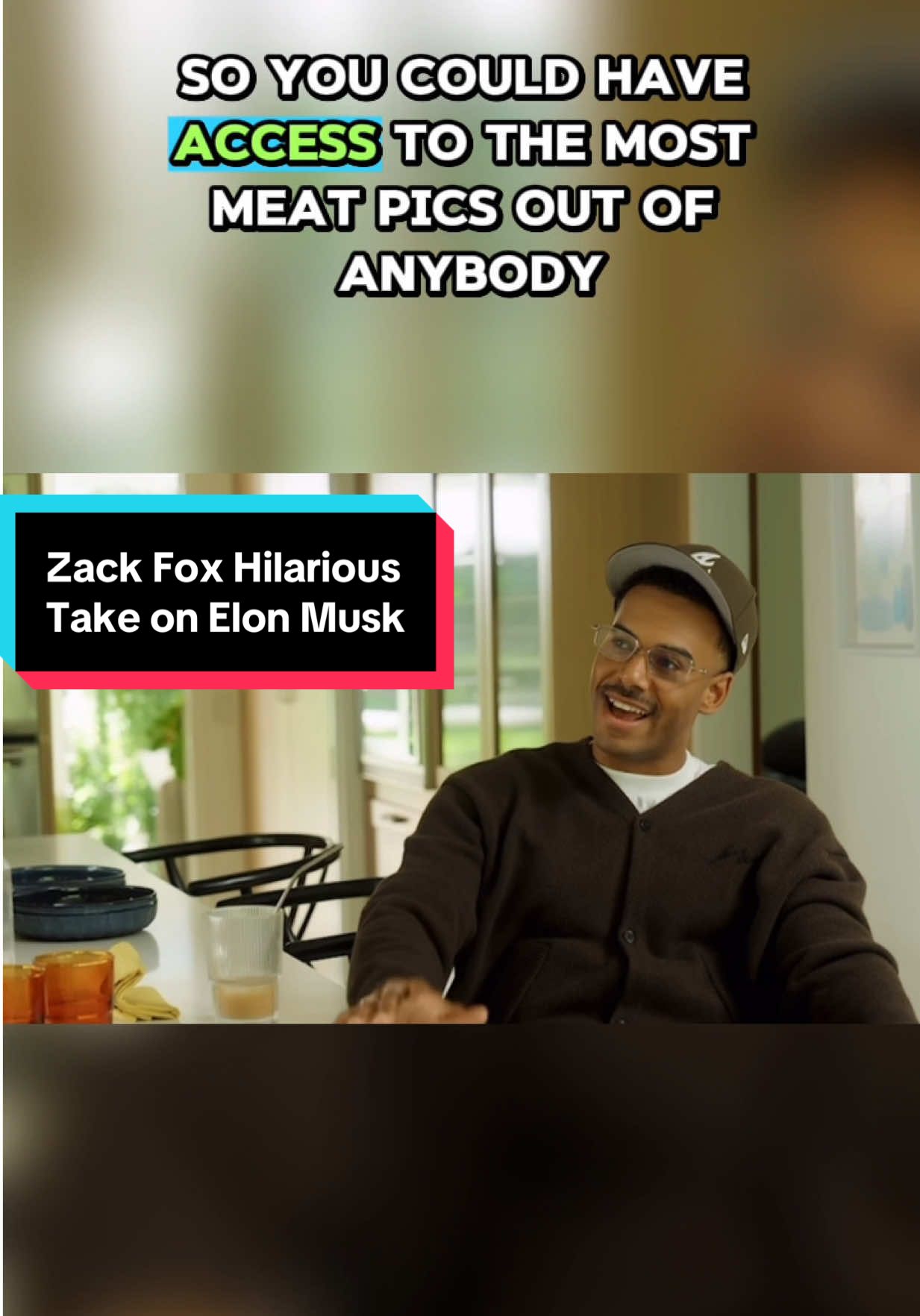 zack fox elon musk twitter x lmao . built jbl speaker 