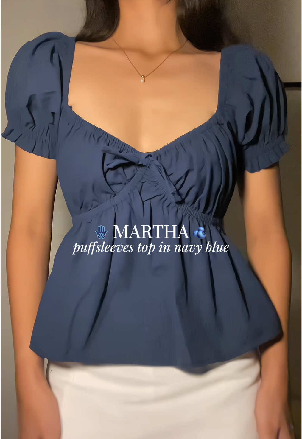 one of my fav purchase last 10.10 💘🫐 @Strut in Style Clothing  #linentop#puffsleevestop#babydolltop 