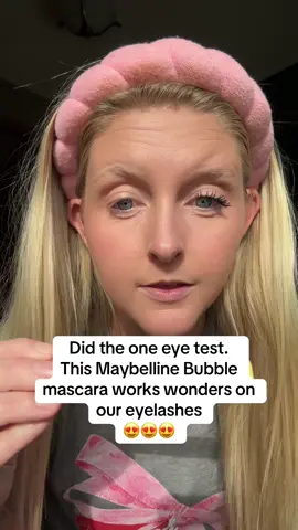 Best place to buy the mascara? TikTok shop 😍 #bubblemascara #mascarareview @Maybelline NY 