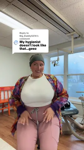 Replying to @Big_Daddy5276 well we are accepting new  patients #scrubs #dentalhygienist 