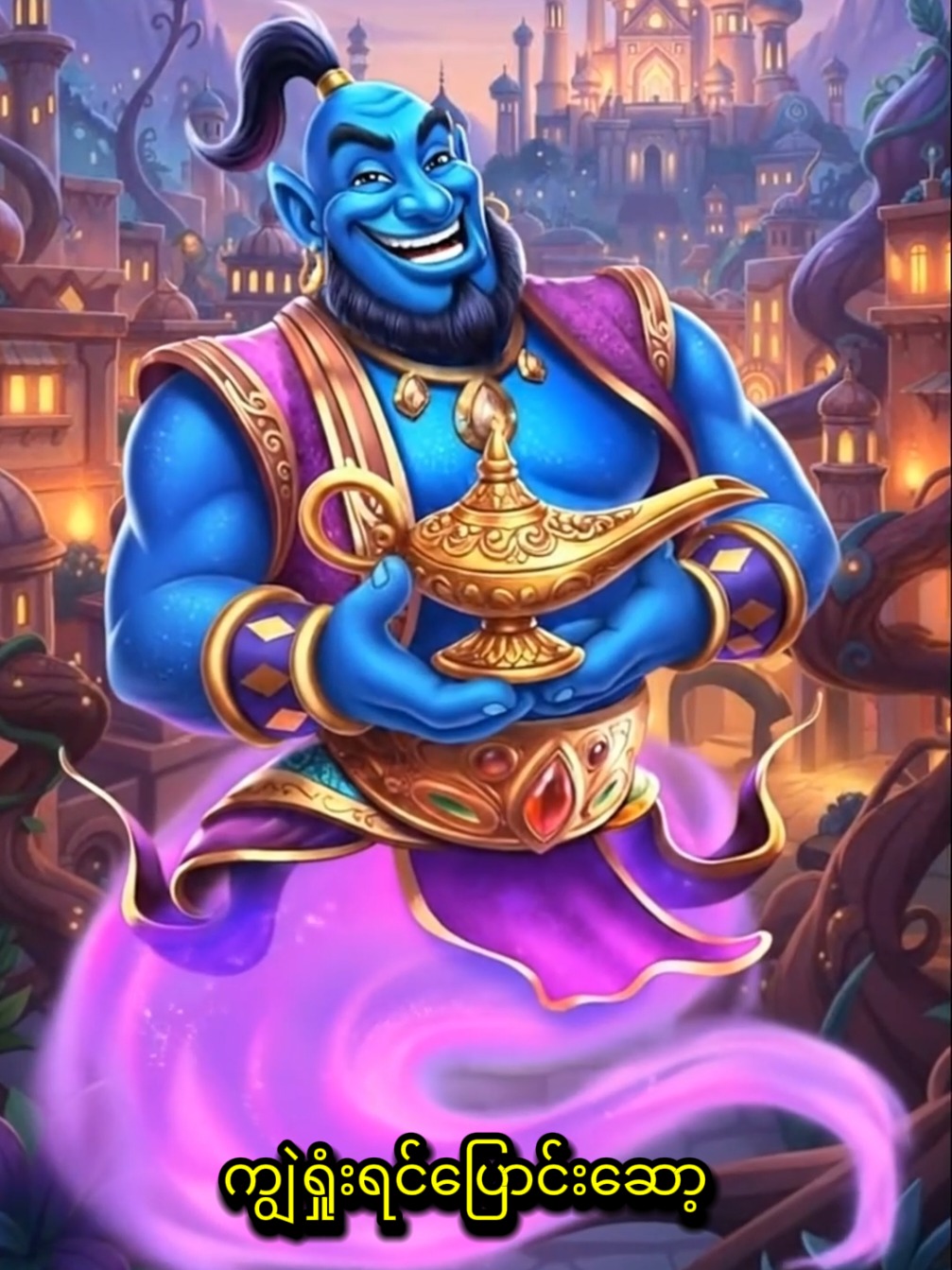 ကျွဲဆိုး 🦬 ရန်က ကာကွယ်ပေးမဲ့ အာလာဒင် လာပါပြီ ,🪔 #creatorsearchinsights #ကျွဲ #foryou #fyppppppppppppppppppppppp #myanmartiktok🇲🇲🇲🇲 