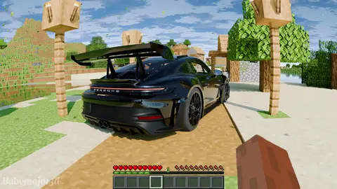 Did I cook⁉️⁉️ #cgi #unrealengine #blender3d #porschegt3rs #Minecraft 