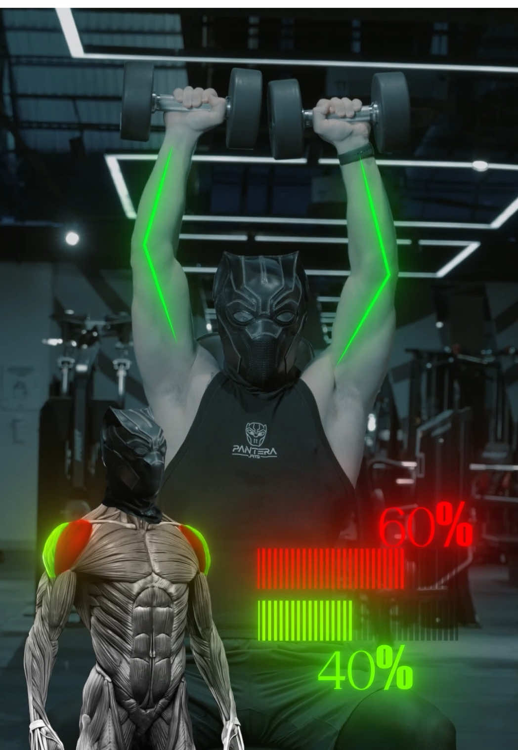 🇬🇧&🇷🇺 New video from PanteraFITS! Today I’ll show you one of the most legendary shoulder exercises — the Arnold Press 💪 This move was created by Arnold Schwarzenegger himself to maximize shoulder activation from all angles. It develops rounded, strong deltoids and improves shoulder mobility and power. 🎯 Technique tip: keep your back straight, rotate the wrists smoothly, and feel the stretch on every rep. Add this exercise to your training routine to sculpt perfect shoulders like the legend himself! #Fitness #Workout #ArnoldPress #Shoulders #Deltoids        🇷🇺 🔥 Новое видео от PanteraFITS! Сегодня я покажу одно из самых легендарных упражнений для плеч — Жим Арнольда 💪 Это упражнение придумал сам Арнольд Шварценеггер, чтобы задействовать плечи под разными углами. Оно отлично развивает округлые дельты, силу и подвижность плечевых суставов. 🎯 Совет по технике: держите спину прямо, плавно вращайте кисти и чувствуйте растяжение в каждом повторе. Добавьте это упражнение в свою тренировку, чтобы получить мощные и эстетичные плечи как у легенды!           