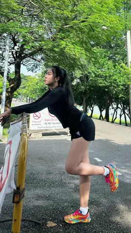 วันนี้เหนื่อย นิดหน่อย #tiktok #วิ่ง #run 