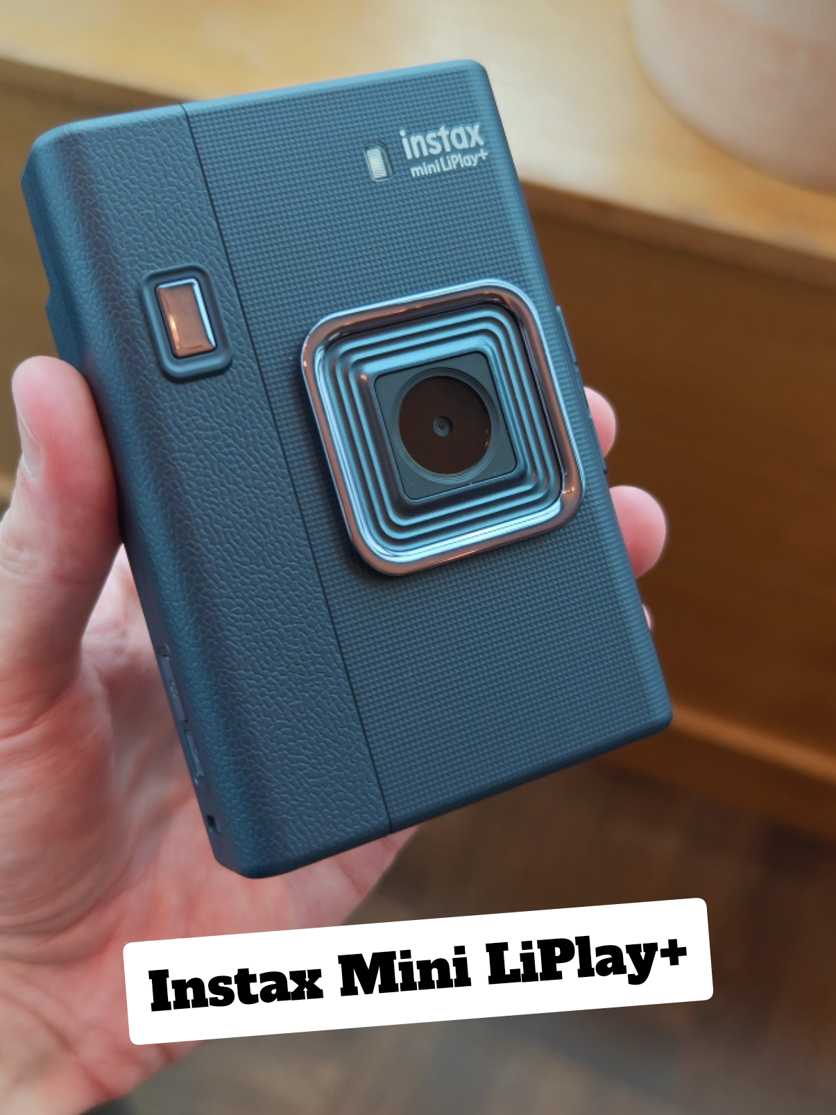 The new instax mini LiPlay+ is here — the latest in Fujifilm's hybrid instant camera range that mixes digital creativity with real prints. This new model introduces Sound Print and Sound Albums, so you can link short audio clips or stories to your photos using QR codes. There’s a new wide-angle selfie camera, and a new Layered Photo Mode for two in one images. #instax 