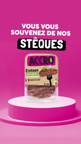 Le Parlement européen a décidé que “steak”, “escalope” et “saucisse” ne pouvaient plus désigner des produits végétaux. Alors voici notre réponse N°3567 au décret 🙃