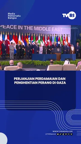 Perjanjian Perdamaian dan Penghentian Perang di Gaza  #TVRI #TVRINasional #MediaPemersatuBangsa 