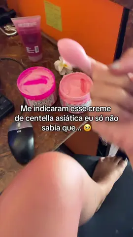 Eu ameiii 😍😍😍 #cremerosa #centellaasiatica #mulheres #tiktokshop #flacidez 