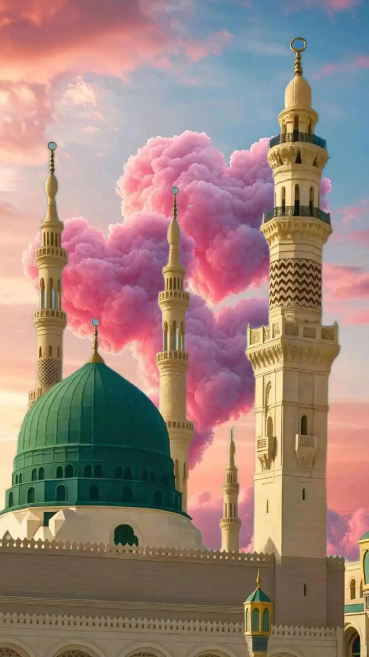 madinah munawra Madinah, the City of the Prophet, shines bright A beacon of faith, where Islam's history takes flight The Masjid an-Nabawi, a mosque of grandeur and might Where the Prophet Muhammad's tomb is a sacred sight The city's streets are lined with date palms, green and tall A trangquil oasis, where faith and peace enthrall| Madinah's rich history and heritage are palpable and realMadinah's rich history and heritage are palpable and real A place where Muslims from all Over the World come to feel The city's warm hospitality and welcoming smile Make it a place of pilgrimage, worth traveling a long while #plztiktokteamdontunderviewmyvideos  #foryoupage 