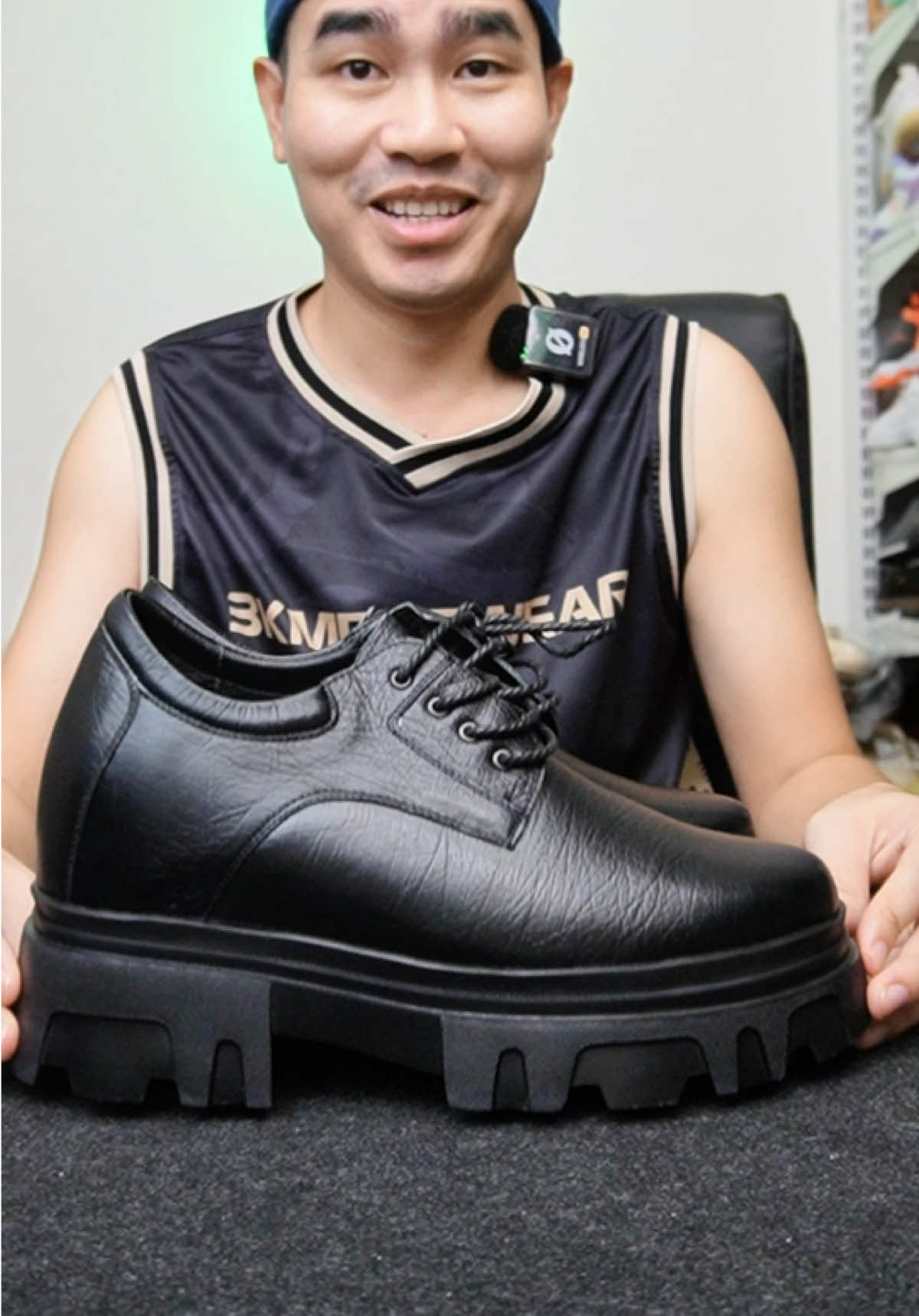 mẫu giày tăng chiều cao chất liệu da thật #giaytangchieucao #t&tra #caonhusieumau 