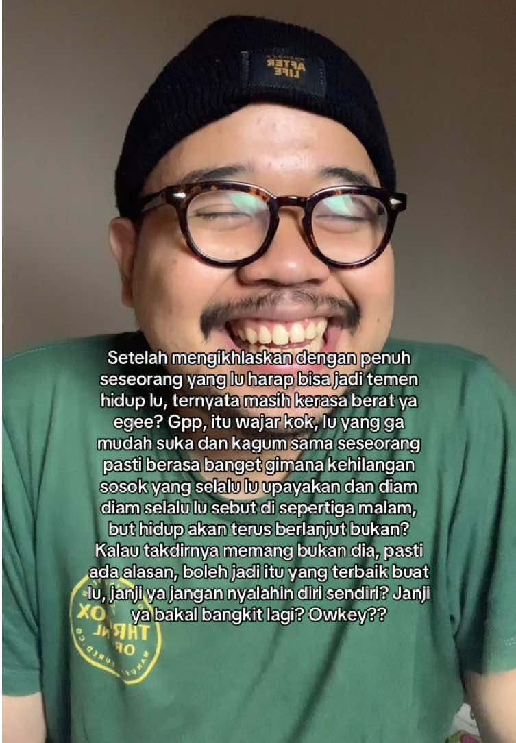 Barangkali semesta udah menyiapkan sosok yang melebih ekspektasi lu egee