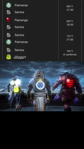 Placar dos jogos nos comentários 👉🏻 #flamengoxsantos #santosxpalmeiras #santosxcorinthians #santosxmirassol #brasileirao  